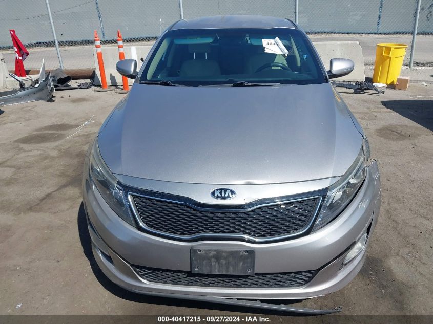 2014 Kia Optima Lx VIN: 5XXGM4A78EG325250 Lot: 40417215