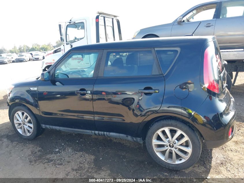 2018 Kia Soul + VIN: KNDJP3A56J7891044 Lot: 40417273