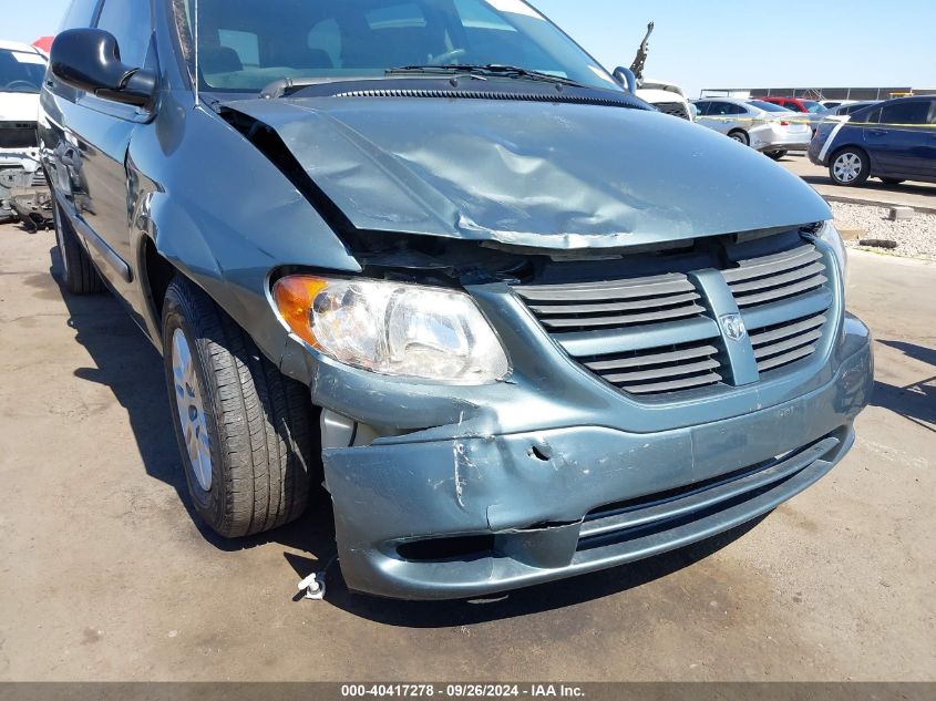 2007 Dodge Grand Caravan Se VIN: 1D4GP24R97B136031 Lot: 40417278