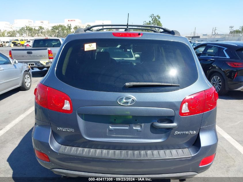 2008 Hyundai Santa Fe Gls VIN: 5NMSG13D68H182419 Lot: 40417308