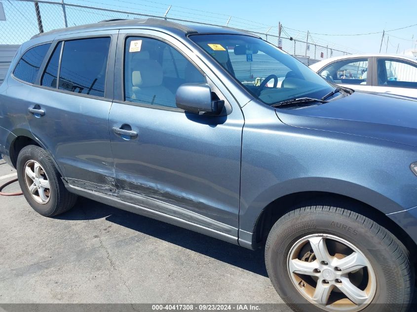 2008 Hyundai Santa Fe Gls VIN: 5NMSG13D68H182419 Lot: 40417308