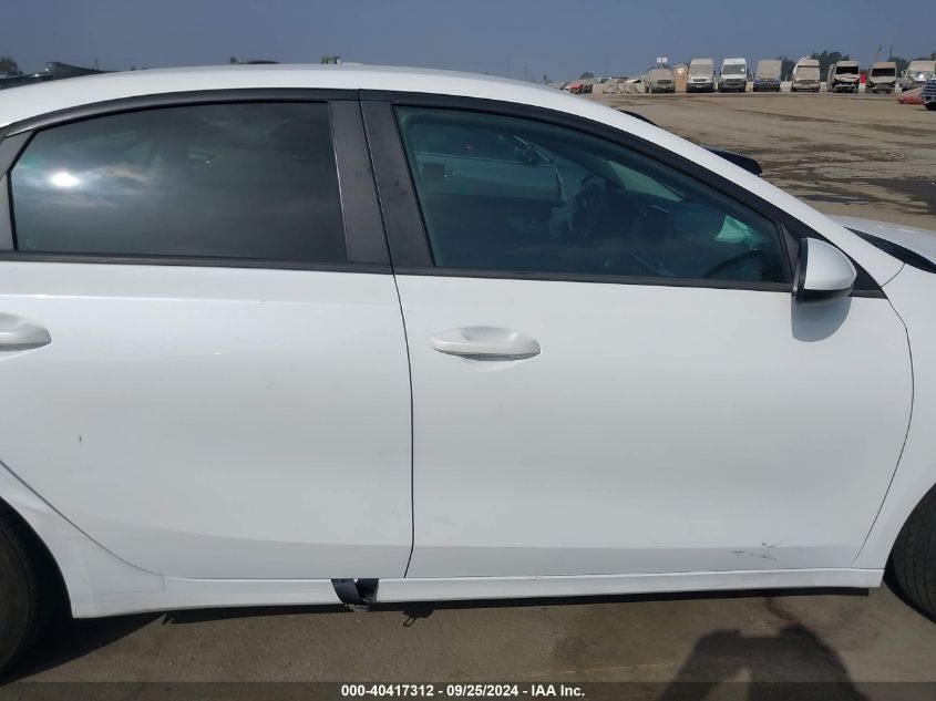 2022 Kia Forte Lxs VIN: 3KPF24AD9NE431030 Lot: 40417312