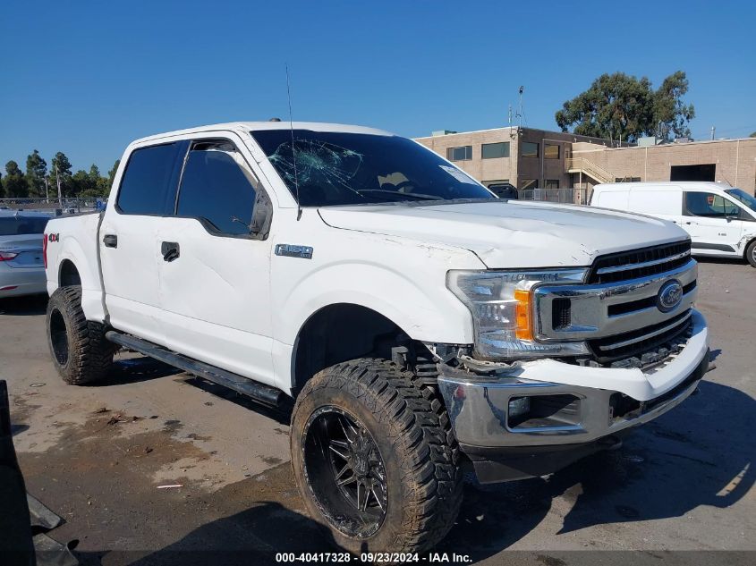 2018 FORD F-150 XLT - 1FTEW1E59JFC47658