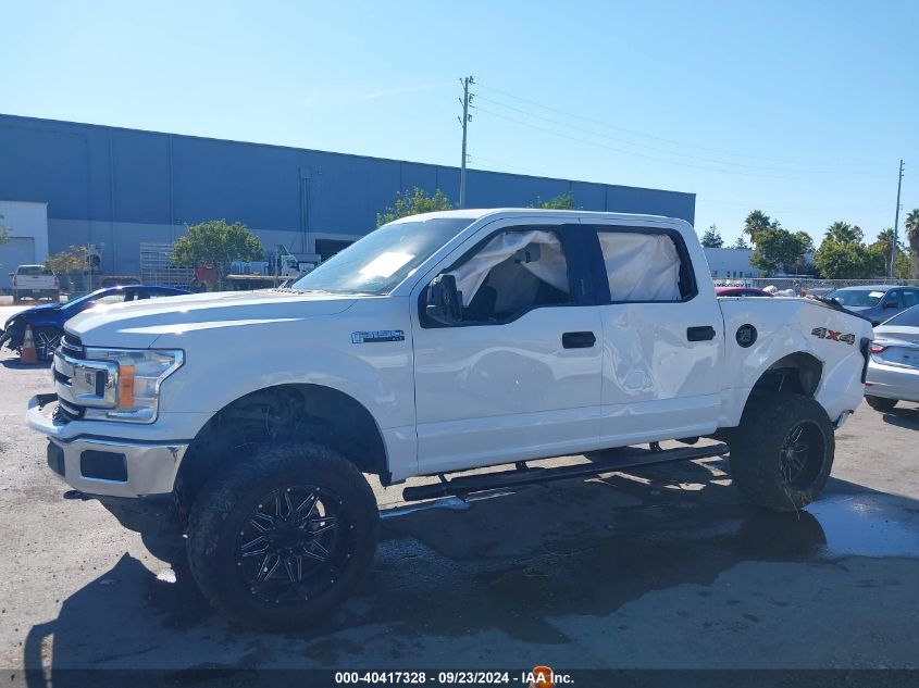 2018 FORD F-150 XLT - 1FTEW1E59JFC47658