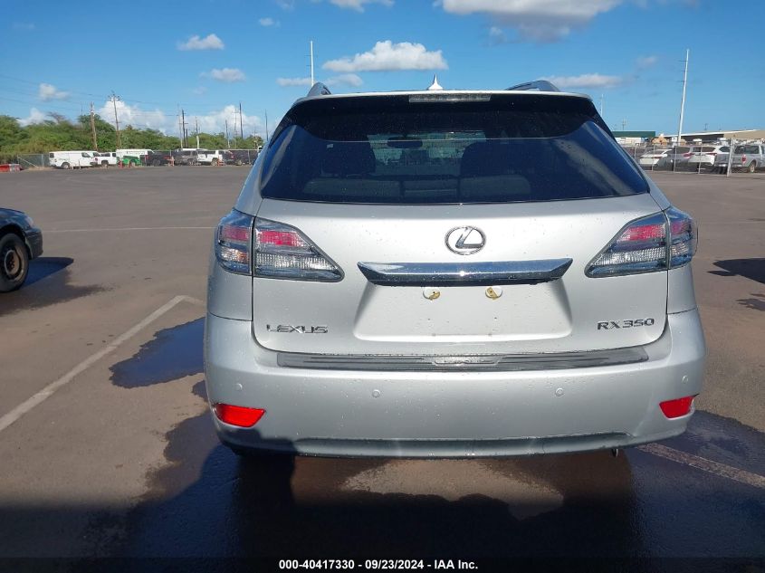 2010 Lexus Rx 350 VIN: JTJZK1BA3A2407150 Lot: 40417330