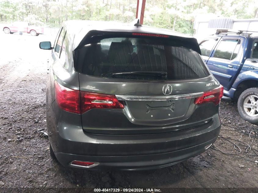 2015 Acura Mdx Technology Package VIN: 5FRYD3H49FB013757 Lot: 40417329