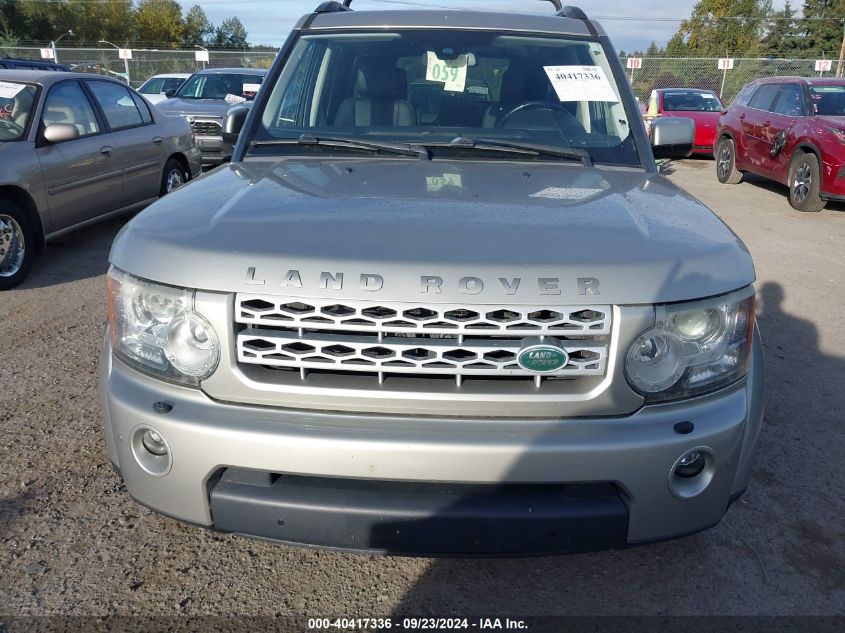 2012 Land Rover Lr4 Hse VIN: SALAG2D46CA624952 Lot: 40417336