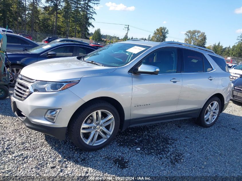 2018 Chevrolet Equinox Premier VIN: 3GNAXWEX6JS571583 Lot: 40417348