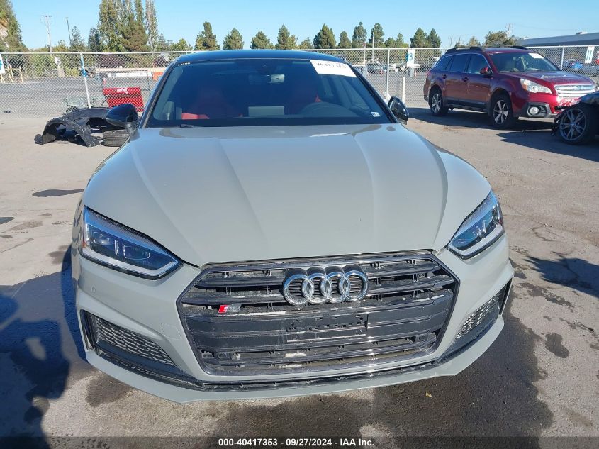 2019 Audi S5 3.0T Premium VIN: WAUB4CF5XKA004696 Lot: 40417353