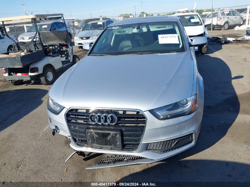 2015 Audi A4 Premium VIN: WAUBFAFL3FN041262 Lot: 40417379