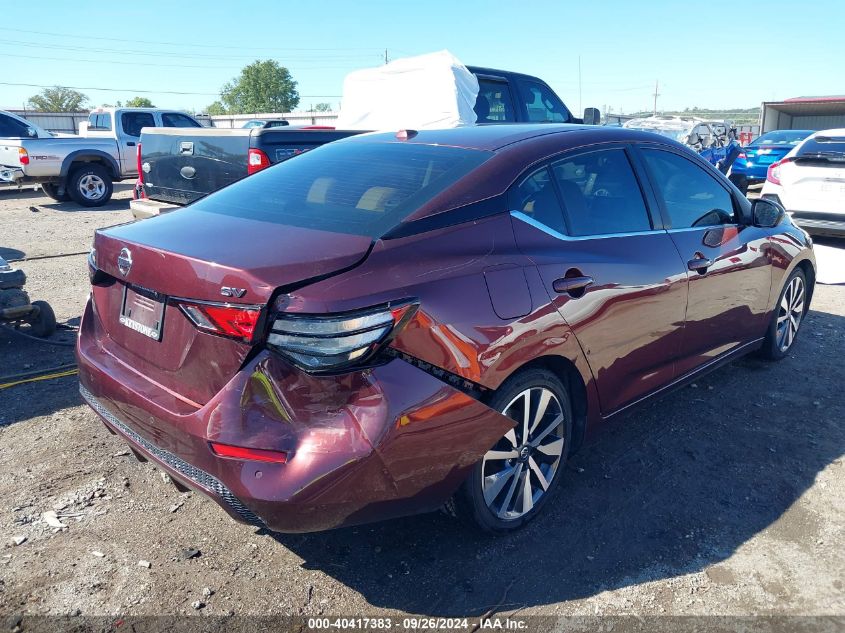 2021 Nissan Sentra Sv Xtronic Cvt VIN: 3N1AB8CV4MY201211 Lot: 40417383