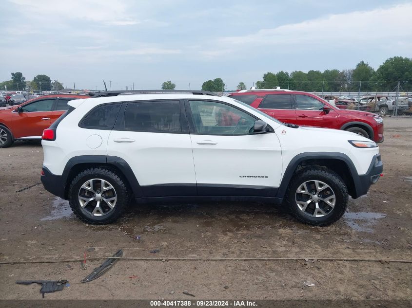 2017 Jeep Cherokee Trailhawk 4X4 VIN: 1C4PJMBS3HW636602 Lot: 40417388