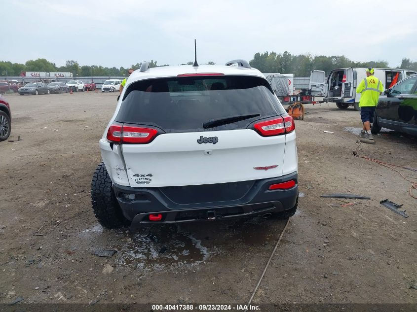 2017 Jeep Cherokee Trailhawk 4X4 VIN: 1C4PJMBS3HW636602 Lot: 40417388