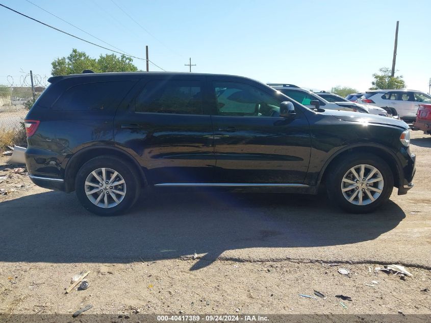 2020 Dodge Durango Sxt VIN: 1C4RDHAG2LC380399 Lot: 40417389