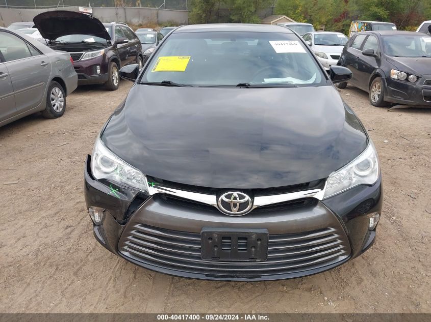 2015 Toyota Camry Le/Xle/Se/Xse VIN: 4T4BF1FK0FR509482 Lot: 40417400