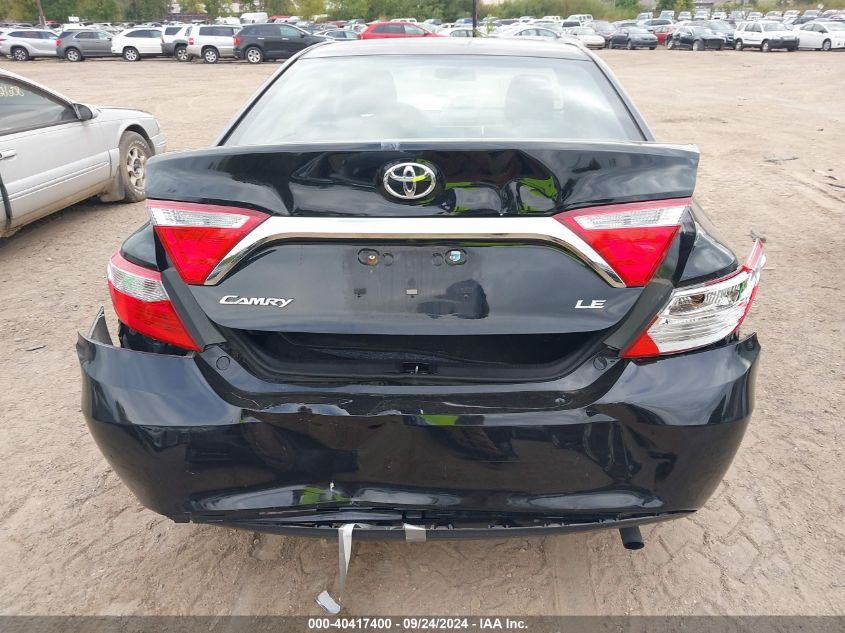 2015 Toyota Camry Le/Xle/Se/Xse VIN: 4T4BF1FK0FR509482 Lot: 40417400