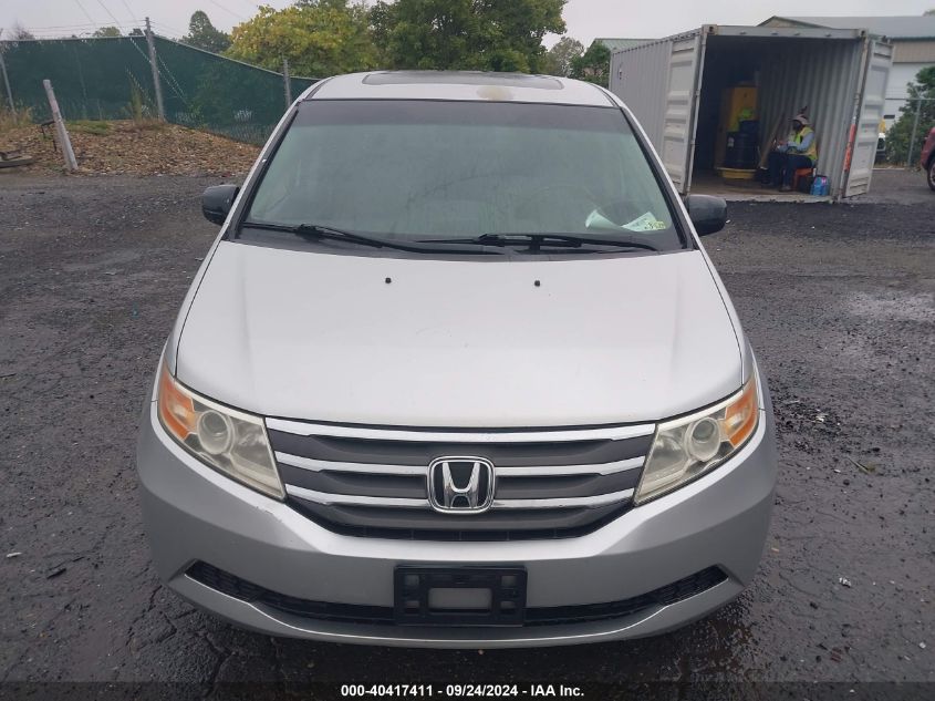 2011 Honda Odyssey Ex-L VIN: 5FNRL5H68BB098154 Lot: 40417411