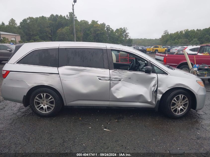 2011 Honda Odyssey Ex-L VIN: 5FNRL5H68BB098154 Lot: 40417411