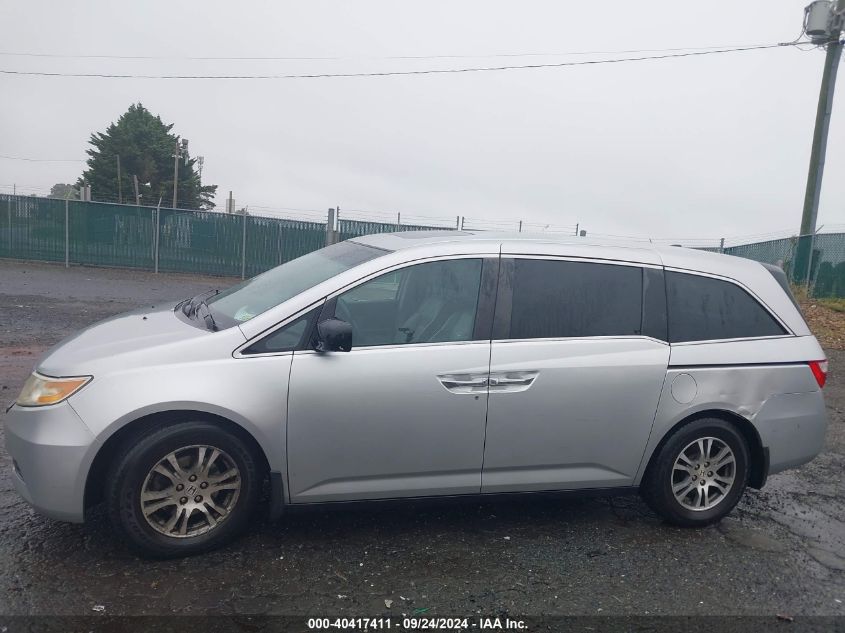 2011 Honda Odyssey Ex-L VIN: 5FNRL5H68BB098154 Lot: 40417411