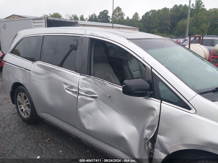 2011 Honda Odyssey Ex-L VIN: 5FNRL5H68BB098154 Lot: 40417411