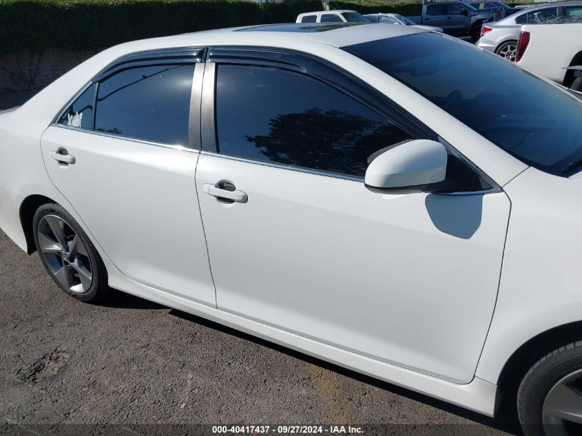 2014 Toyota Camry Se V6 VIN: 4T1BK1FK9EU545143 Lot: 40417437