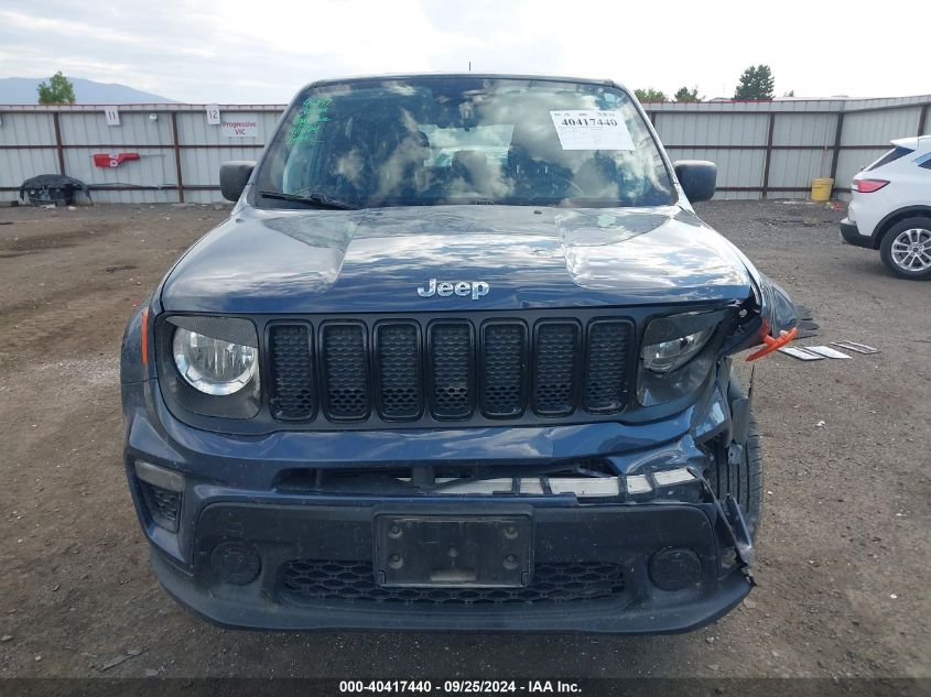 2020 Jeep Renegade Sport 4X4 VIN: ZACNJBAB8LPL54312 Lot: 40417440