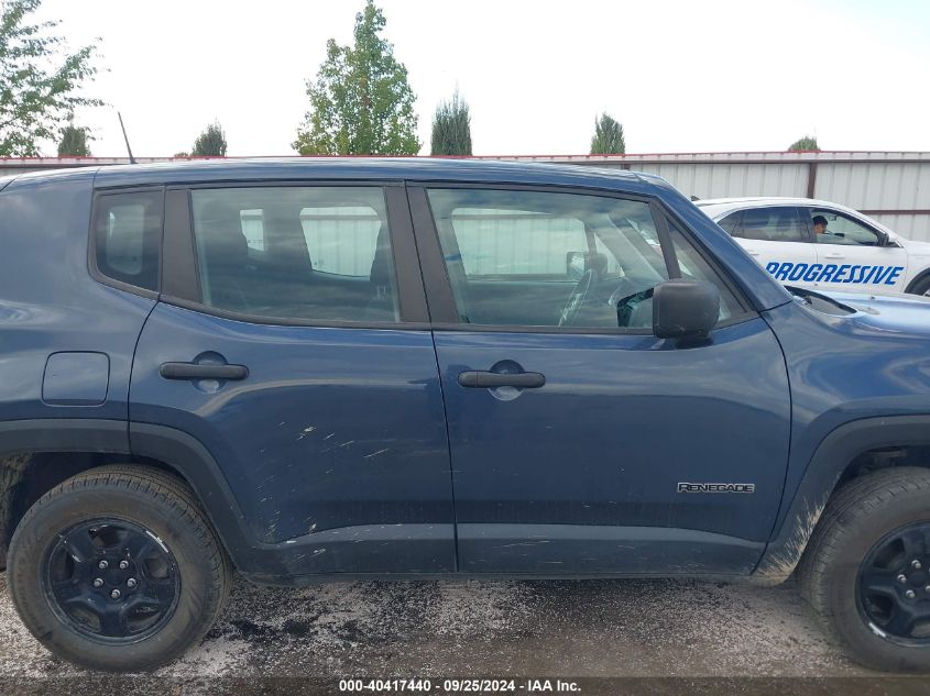 2020 Jeep Renegade Sport 4X4 VIN: ZACNJBAB8LPL54312 Lot: 40417440