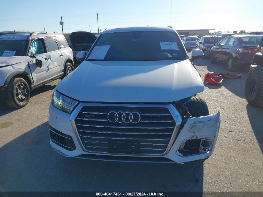 2018 Audi Q7 3.0T Premium VIN: WA1VAAF73JD005761 Lot: 40417461