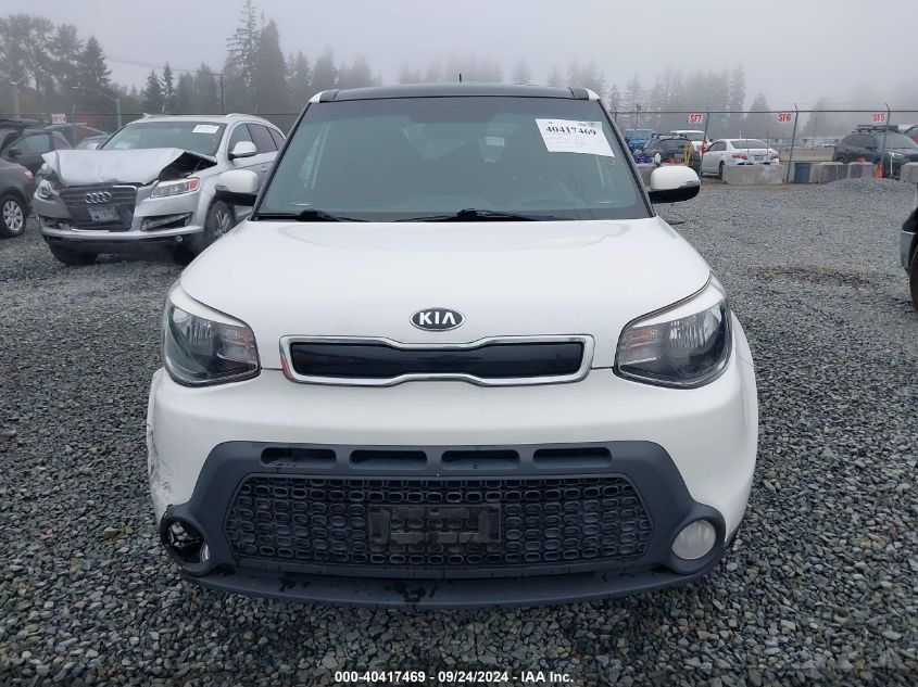 2014 Kia Soul + VIN: KNDJP3A54E7080977 Lot: 40417469