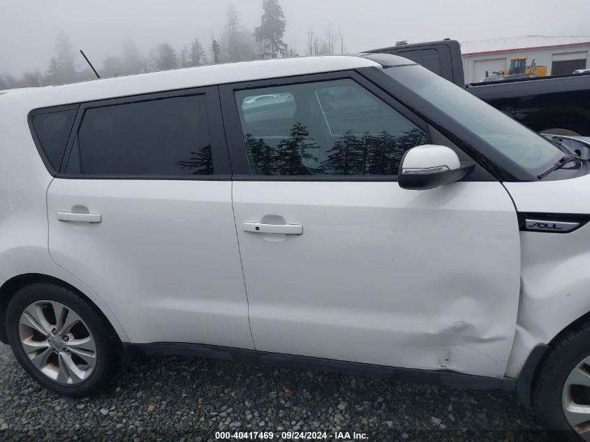 2014 Kia Soul + VIN: KNDJP3A54E7080977 Lot: 40417469