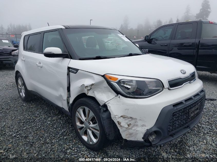 2014 Kia Soul + VIN: KNDJP3A54E7080977 Lot: 40417469