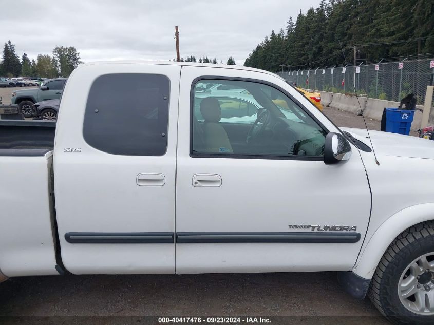 2004 Toyota Tundra Sr5 V8 VIN: 5TBBT44134S448304 Lot: 40417476