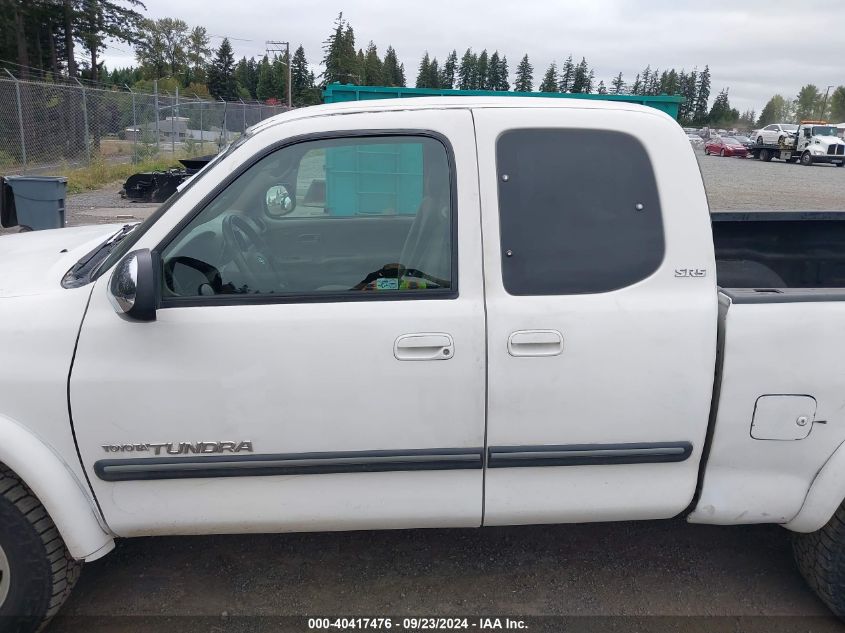 5TBBT44134S448304 2004 Toyota Tundra Sr5 V8