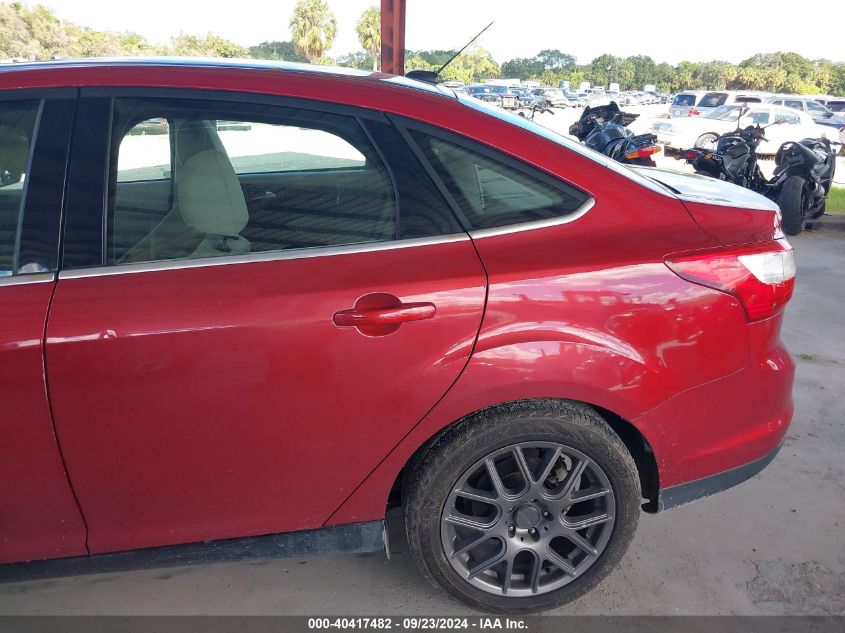 2012 Ford Focus Sel VIN: 1FAHP3H21CL408120 Lot: 40417482