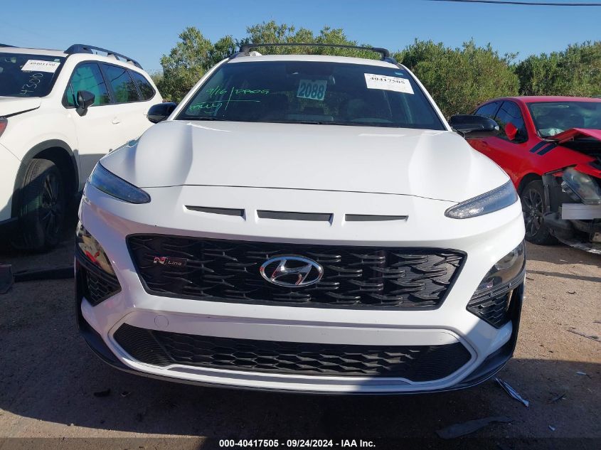 2022 Hyundai Kona N Line VIN: KM8K33A31NU821257 Lot: 40417505