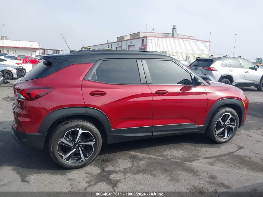 2023 Chevrolet Trailblazer Fwd Rs VIN: KL79MTSL2PB155696 Lot: 40417511