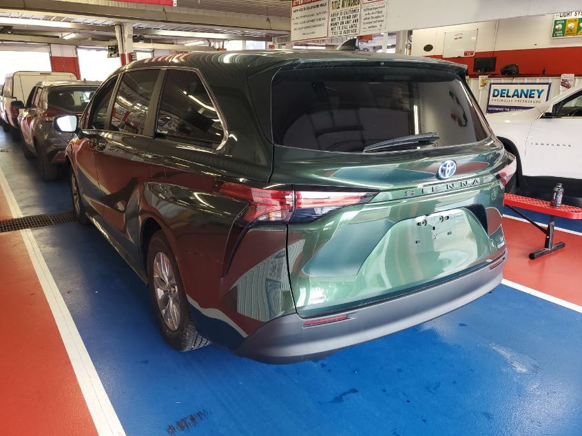 2022 Toyota Sienna Le VIN: 5TDKRKEC5NS087959 Lot: 40417546