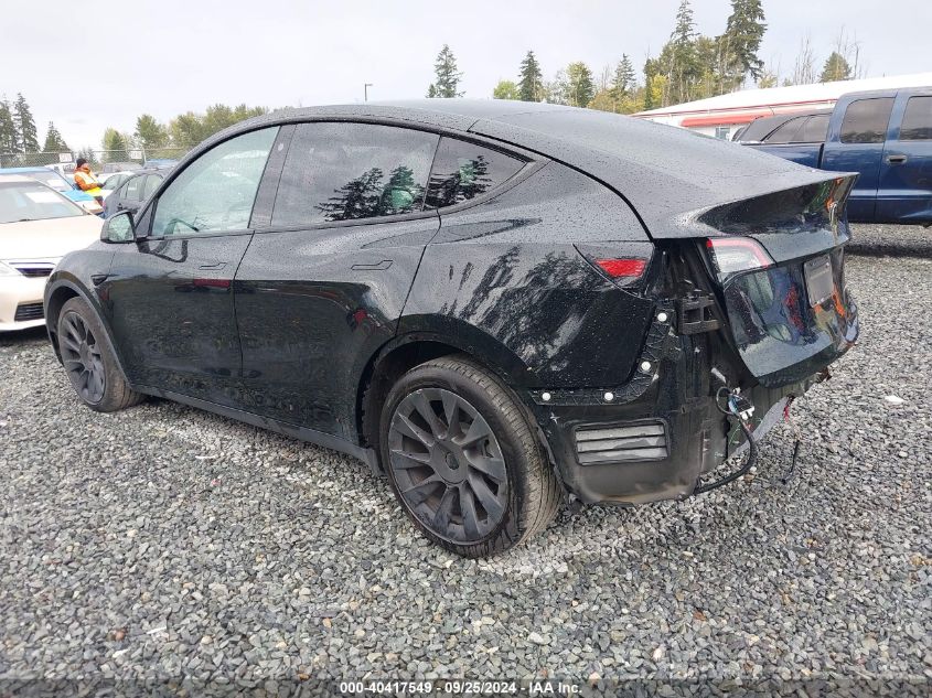 2021 TESLA MODEL Y LONG RANGE DUAL MOTOR ALL-WHEEL DRIVE - 5YJYGDEE7MF214131