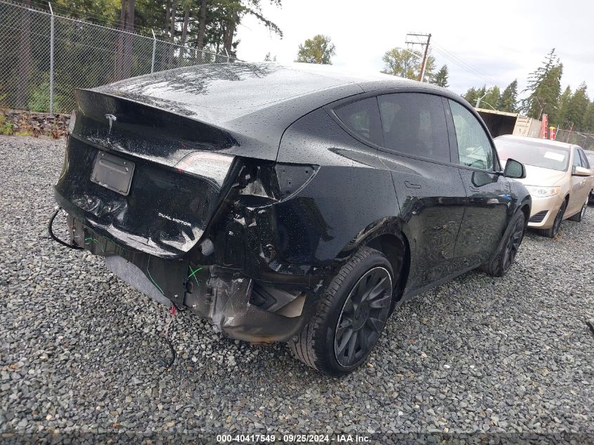 2021 TESLA MODEL Y LONG RANGE DUAL MOTOR ALL-WHEEL DRIVE - 5YJYGDEE7MF214131