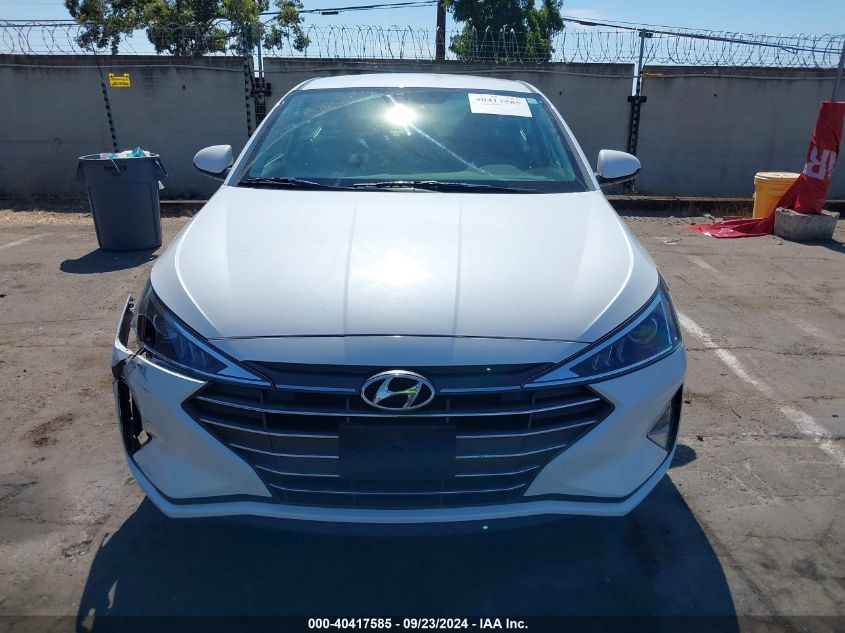 2020 Hyundai Elantra Sel VIN: 5NPD84LF4LH575498 Lot: 40417585