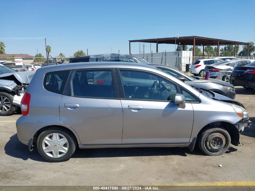 2008 Honda Fit VIN: JHMGD38448S047347 Lot: 40417590