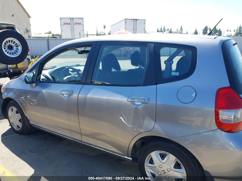 2008 Honda Fit VIN: JHMGD38448S047347 Lot: 40417590