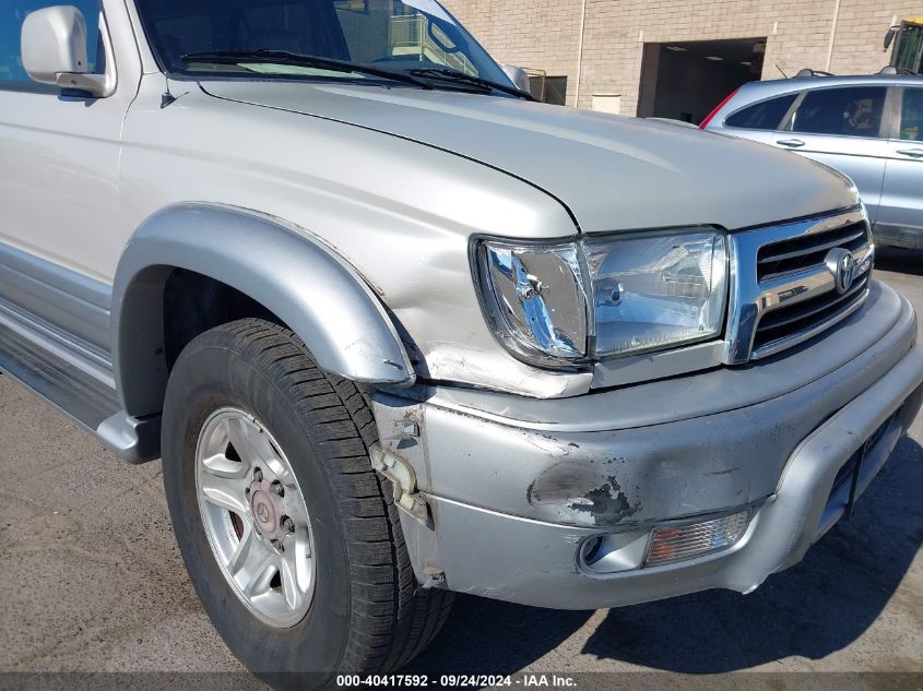 2000 Toyota 4Runner Limited V6 VIN: JT3GN87R5Y0178747 Lot: 40417592