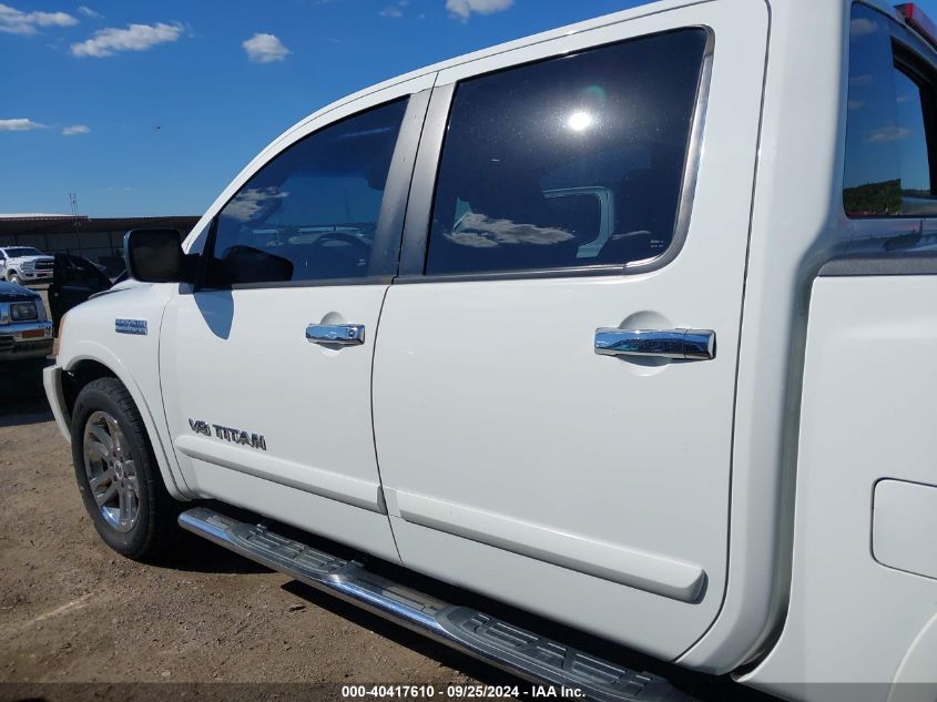 2012 Nissan Titan Sl VIN: 1N6BA0ED7CN311236 Lot: 40417610