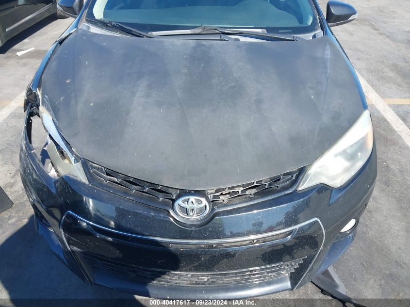 2015 Toyota Corolla S Plus VIN: 5YFBURHE0FP274041 Lot: 40417617