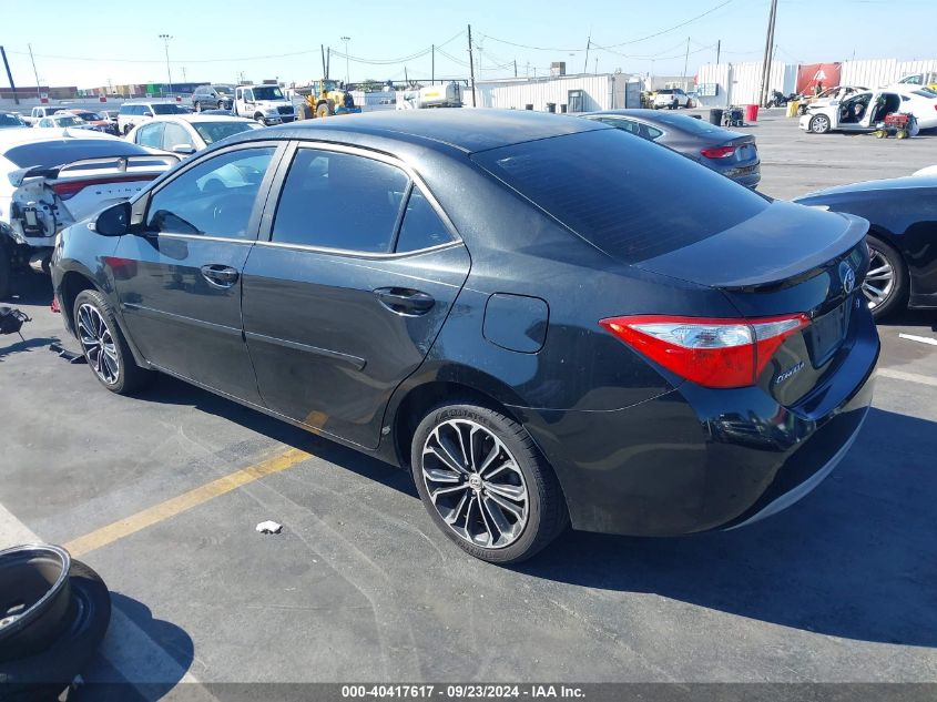 2015 Toyota Corolla S Plus VIN: 5YFBURHE0FP274041 Lot: 40417617