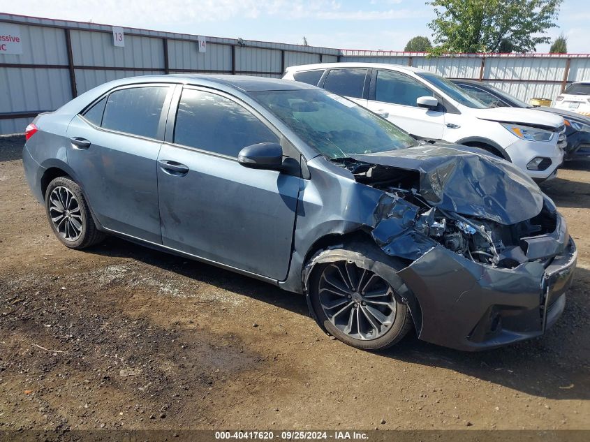 2T1BURHE1GC598682 2016 TOYOTA COROLLA - Image 1