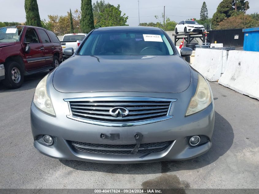 2013 Infiniti G37 Journey VIN: JN1CV6AP5DM724345 Lot: 40417624