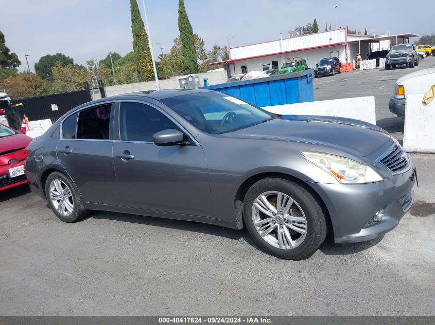 2013 Infiniti G37 Journey VIN: JN1CV6AP5DM724345 Lot: 40417624