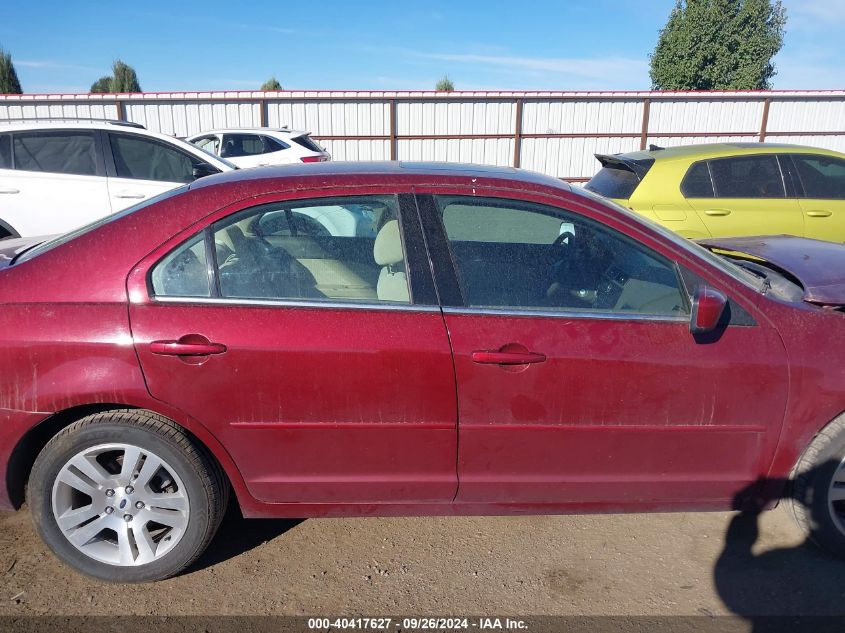 2006 Ford Fusion Sel VIN: 3FAFP08186R118184 Lot: 40417627